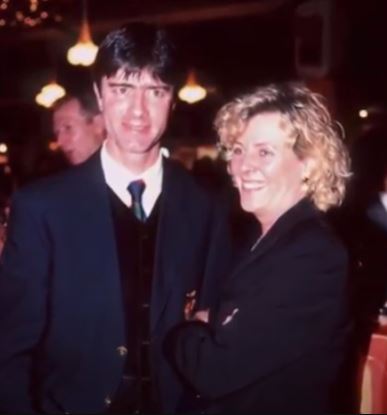 Daniela Low and Joachim Low during their younger days